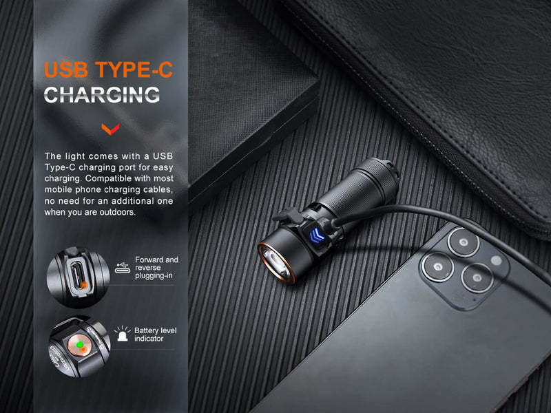 Load image into Gallery viewer, Fenix E18R V2 Rechargeable LED Flashlight