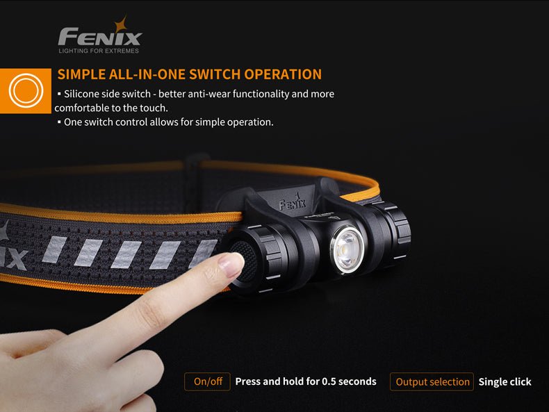 Load image into Gallery viewer, Fenix HM23 Compact Hiking and Running Headlamp - Discontinued