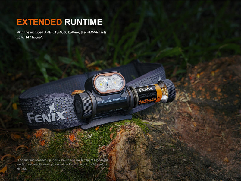 Load image into Gallery viewer, Fenix HM55R Lightweight Multi-LED Headlamp