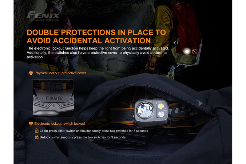 Load image into Gallery viewer, Fenix HP25R V2.0 Headlamp - 1600 Lumens