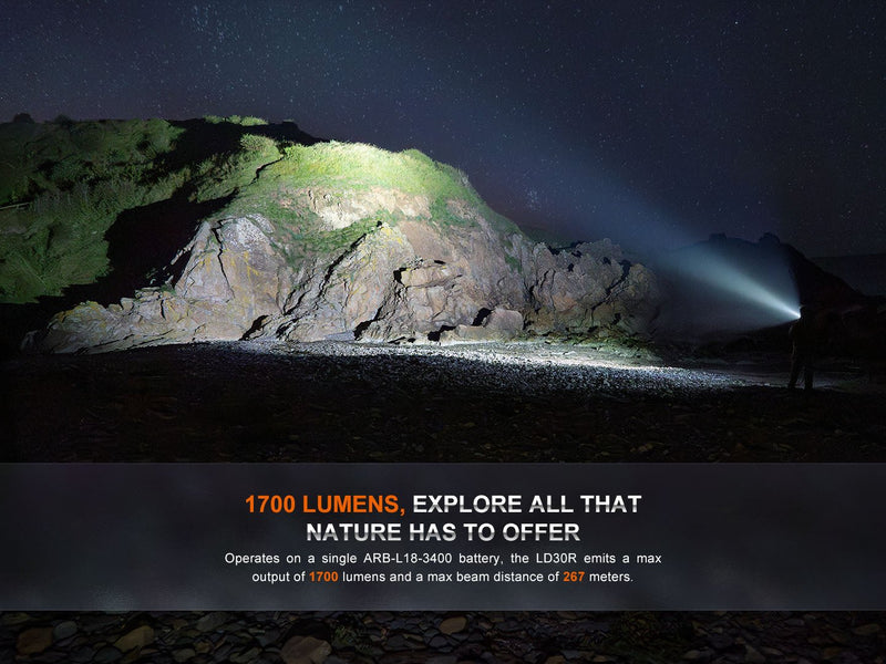Load image into Gallery viewer, Fenix LD30R High-Performance Lightweight Flashlight
