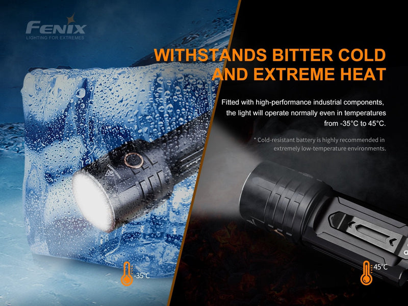 Load image into Gallery viewer, Fenix LR35R Rechargeable LED Flashlight - 10,000 Lumens