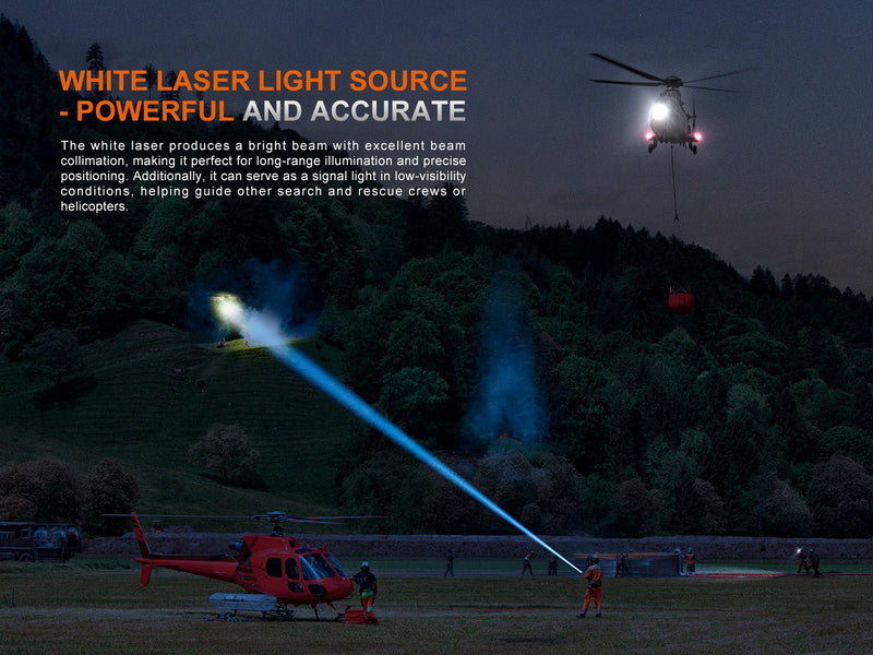Load image into Gallery viewer, Fenix LR36R White Laser Searching Flashlight