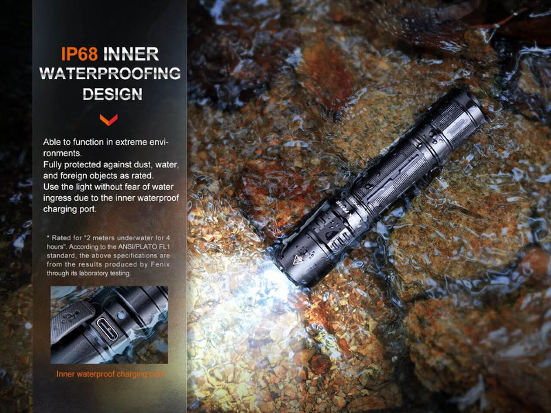 Load image into Gallery viewer, Fenix PD35R Compact Rechargeable Tactical Flashlight