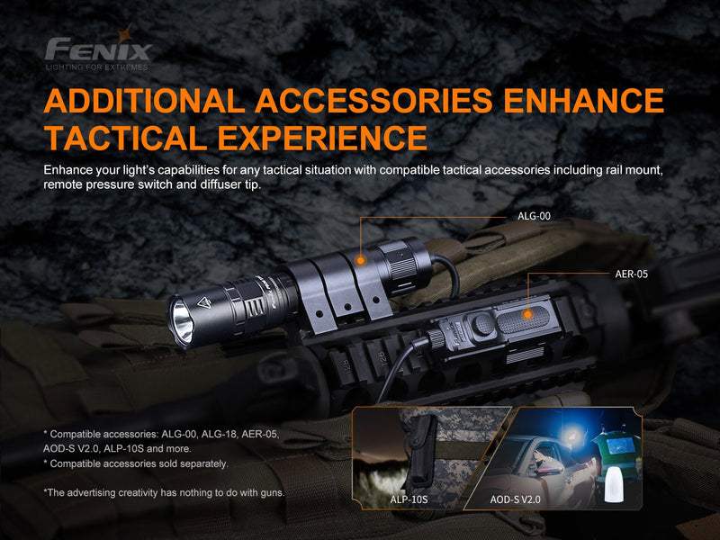 Load image into Gallery viewer, Fenix PD36 TAC Tactical Flashlight - 3000 Lumens