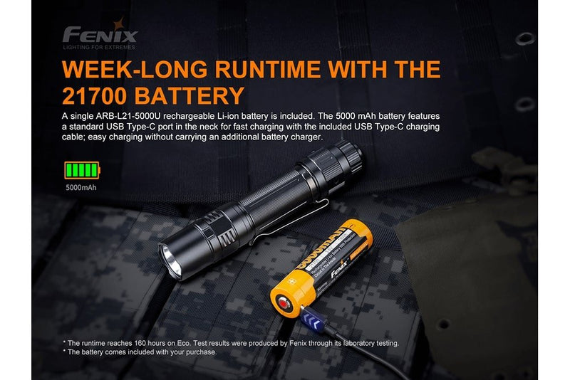 Load image into Gallery viewer, Fenix PD36 TAC Tactical Flashlight - 3000 Lumens