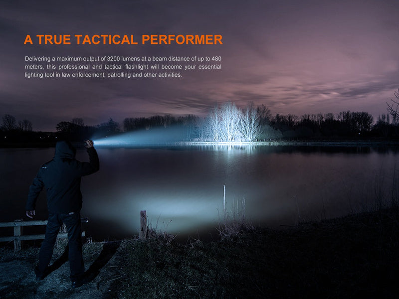 Load image into Gallery viewer, Fenix TK22R Rechargeable Tactical & Duty Flashlight
