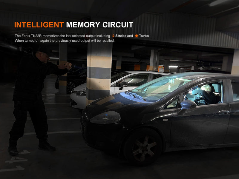 Load image into Gallery viewer, Fenix TK22R Rechargeable Tactical & Duty Flashlight