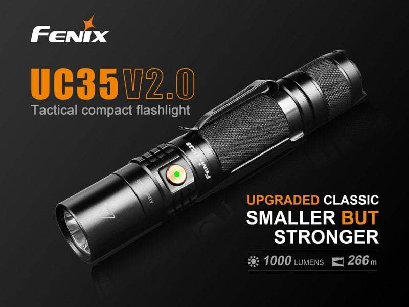 Load image into Gallery viewer, Fenix UC35 V2.0 LED Rechargeable EDC Flashlight