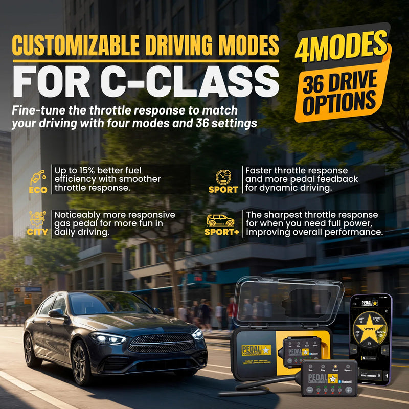 Load image into Gallery viewer, Pedal Commander for Mercedes C Class