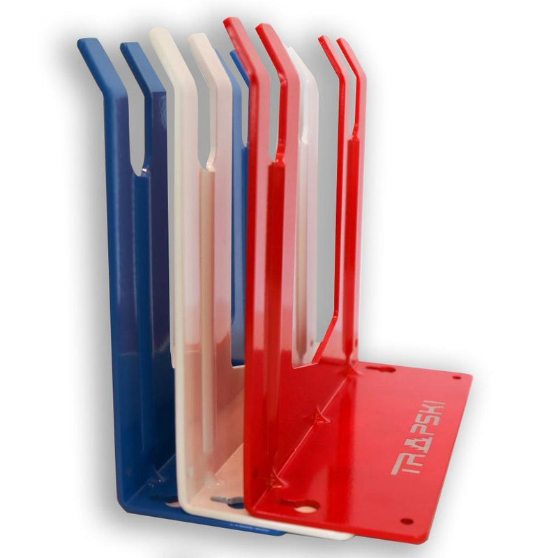 Load image into Gallery viewer, Garage Wall Rack Organizer for Yard Tools, Gear & Equipment, Skis or Snowboard by Bindings