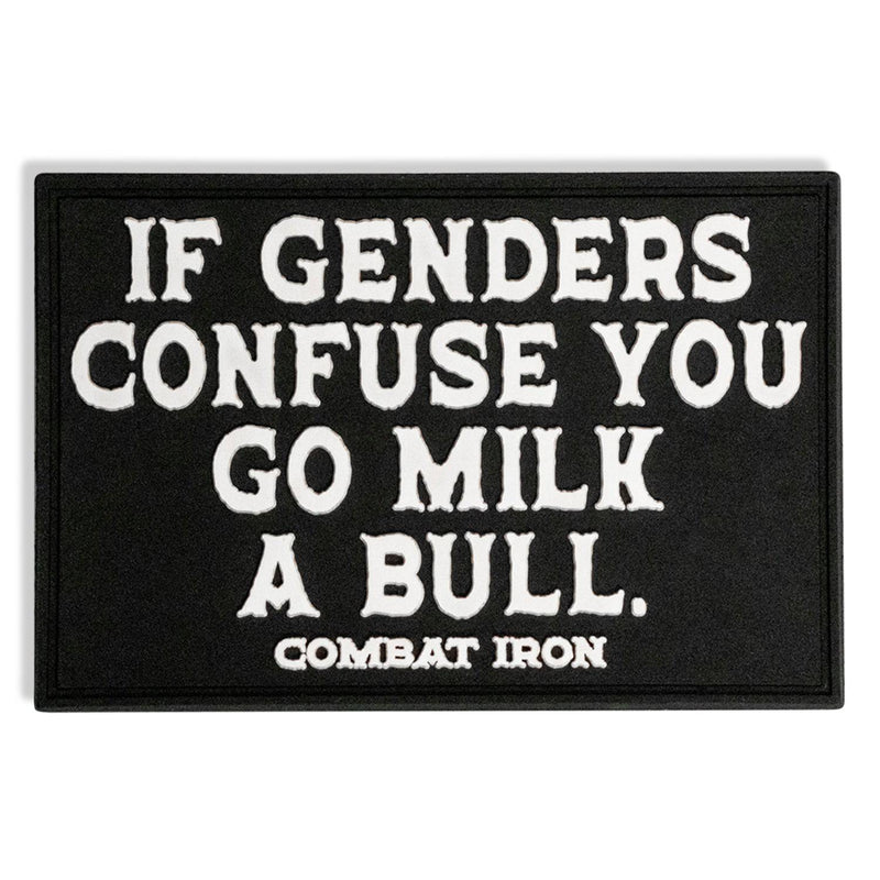 Load image into Gallery viewer, If Genders Confuse You, Go Milk a Bull PVC Patch