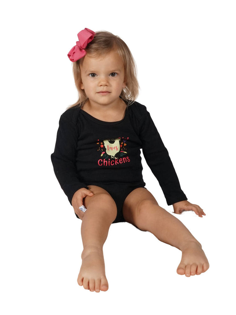 Load image into Gallery viewer, Chickadee Baby Onesie