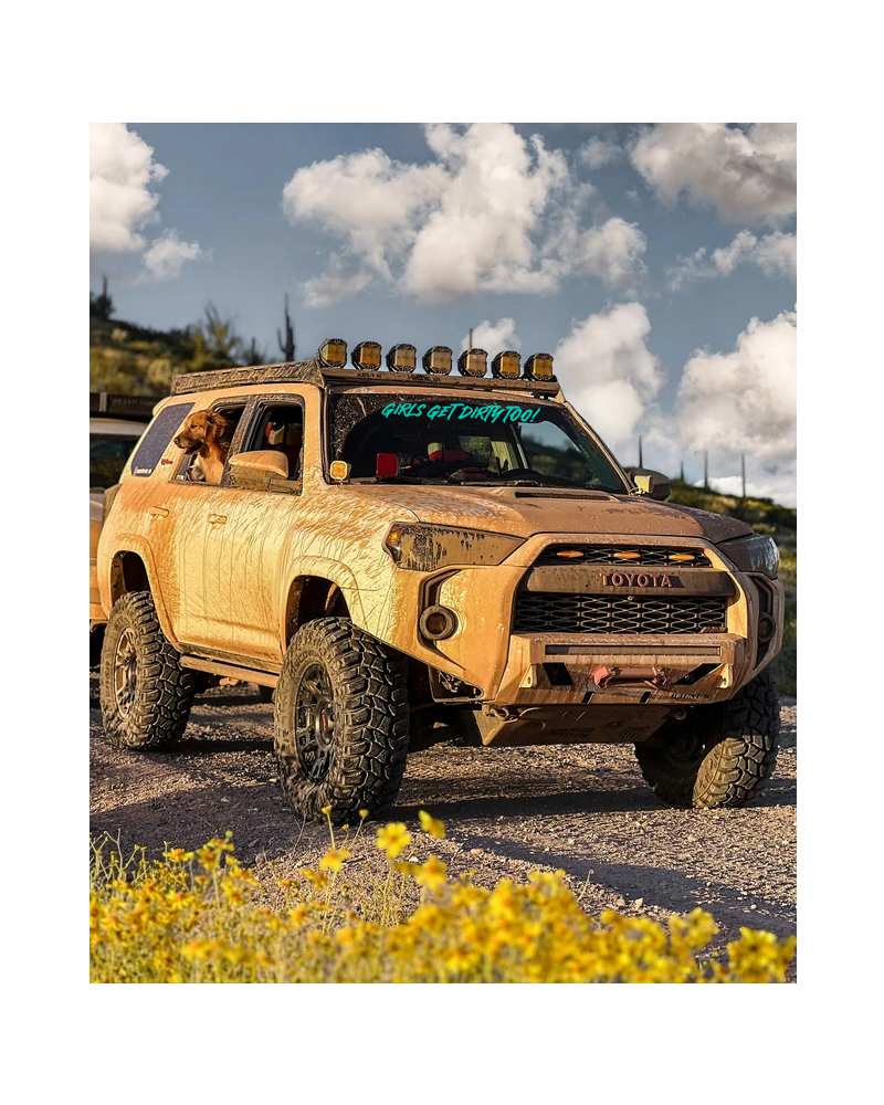 Load image into Gallery viewer, Girls Get Dirty Too! 4.0 Decal 4" x 35"