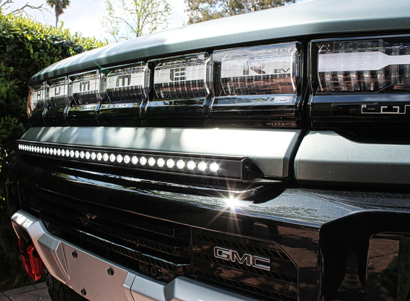 Load image into Gallery viewer, 2022+ GMC Hummer EV Bumper 40in Light Bar - Slim