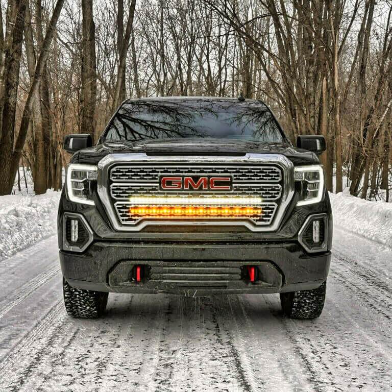 Load image into Gallery viewer, 2019+ GMC Sierra 1500 Single 40in Light Bar SLIM