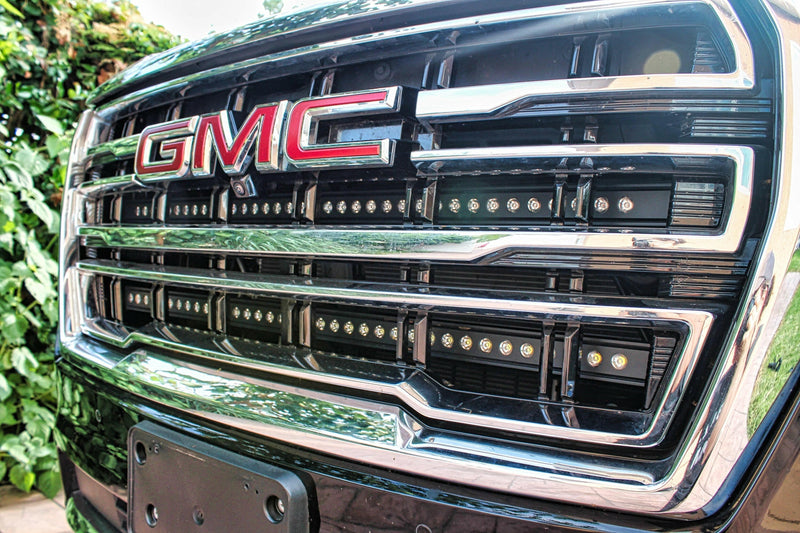 Load image into Gallery viewer, 2021-2024 GMC Yukon Dual 40s Light Bars - SLIM