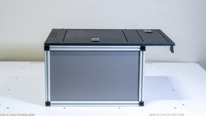 Load image into Gallery viewer, Goose Gear Camper System - Midsize Truck 5 Ft. Bed - Driver Side (LH) Front Utility Module