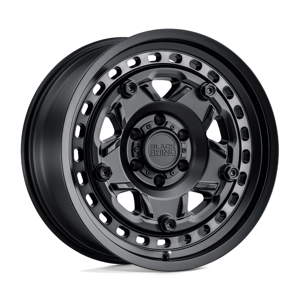 Black Rhino Hard Alloys Grange Matte Black W/ Machined Tint Ring