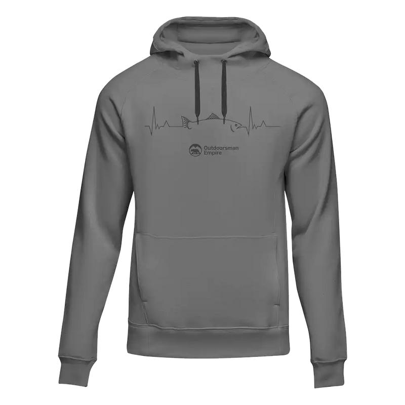 Load image into Gallery viewer, Fishing Cardiogram Unisex Hoodie