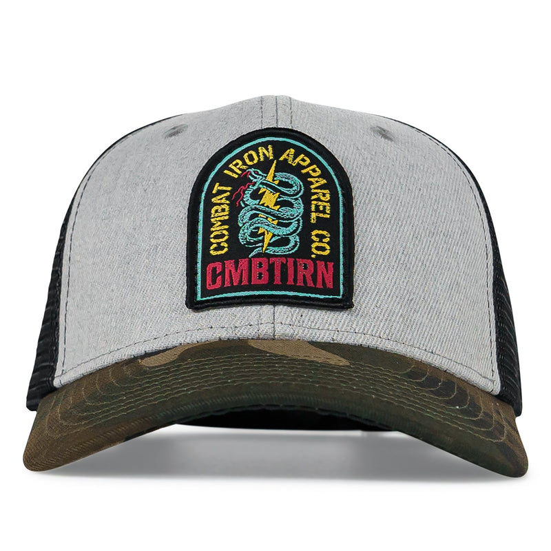 Load image into Gallery viewer, NEON DEFENDER PATCH SNAPBACK HAT