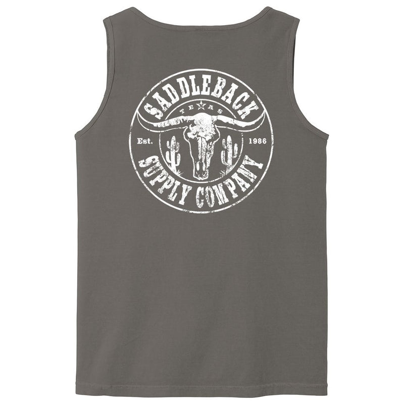 Load image into Gallery viewer, Desert Skull Pigment Tank Top