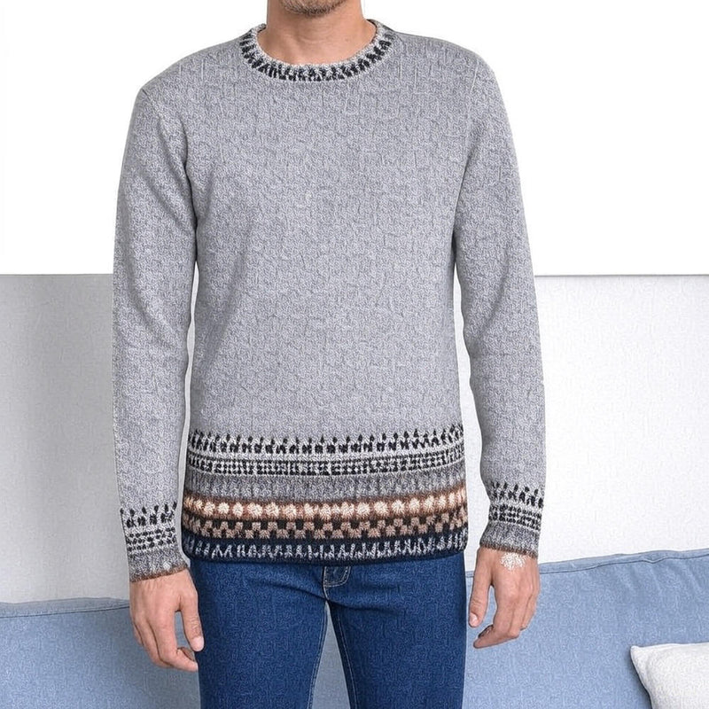 Load image into Gallery viewer, Alpaca Inca Patterned Sweater