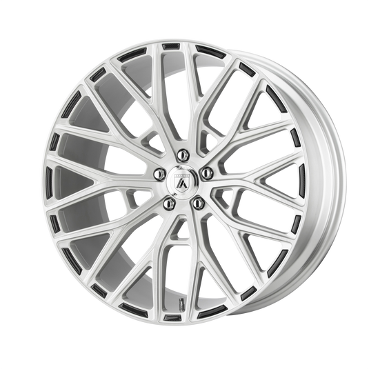 Asanti Black Brushed Silver