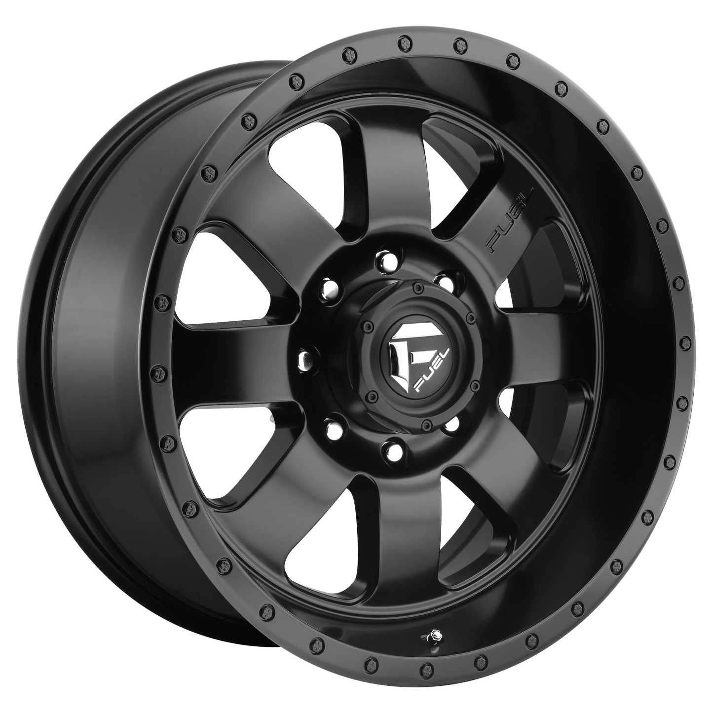 Fuel 1 Pc Baja Matte Gun Metal Black Lip