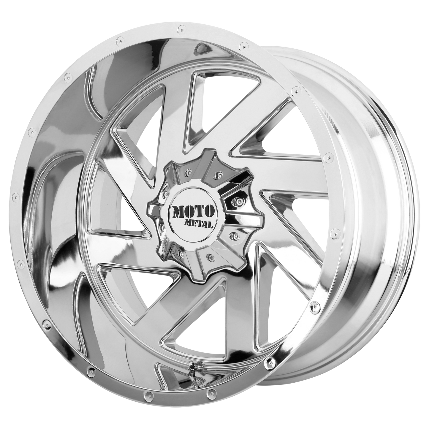 Moto Metal Mo988 Melee Chrome