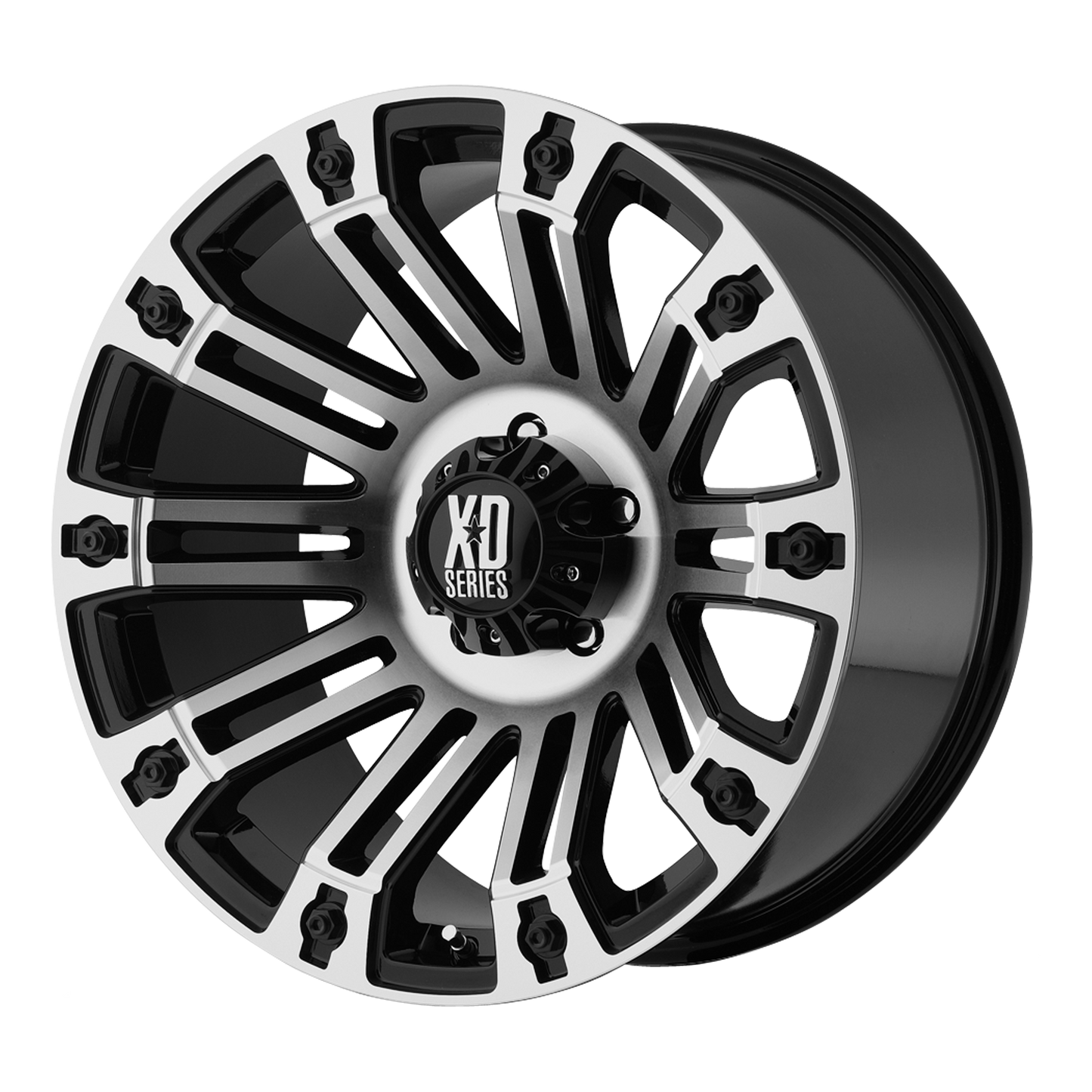 American Racing Gloss Black Machined