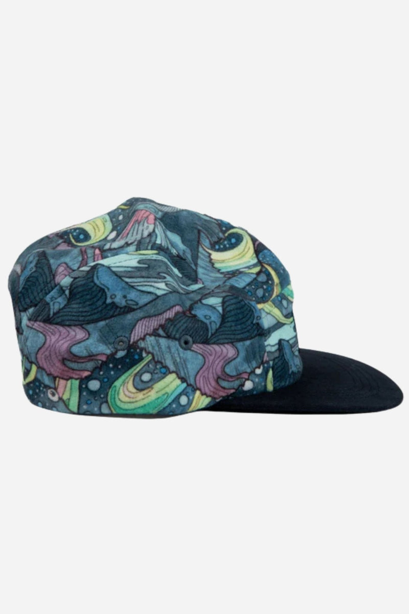 Load image into Gallery viewer, HaliBorealis Fleece 5-Panel Hat