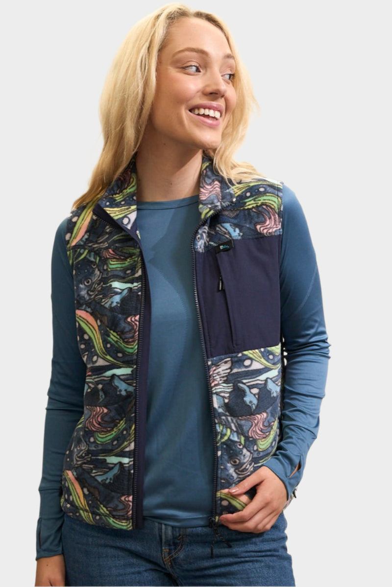 Load image into Gallery viewer, HaliBorealis Fleece Vest