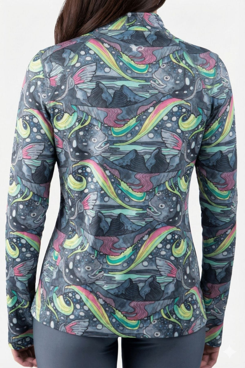 Load image into Gallery viewer, HaliBorealis Thermal 1/4 Zip Top