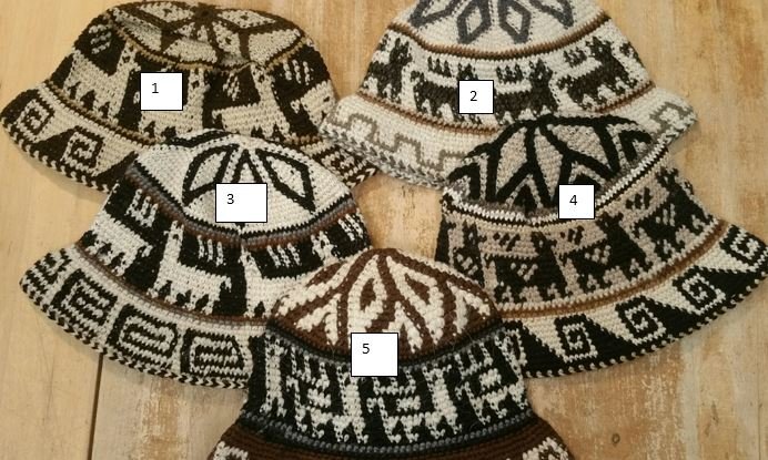 Load image into Gallery viewer, Hand Crochet Roll Up Rustic Alpaca Hat