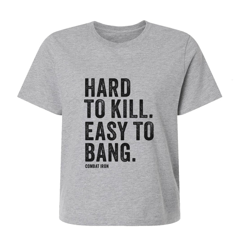 Load image into Gallery viewer, Hard To Kill. Easy To Bang. Women's Flowy T-Shirt