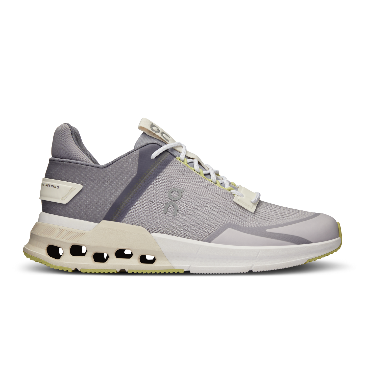 Women's On Cloudnova Flux, Fade/Moon, 9 B Medium - Skoutley Outdoors LLC