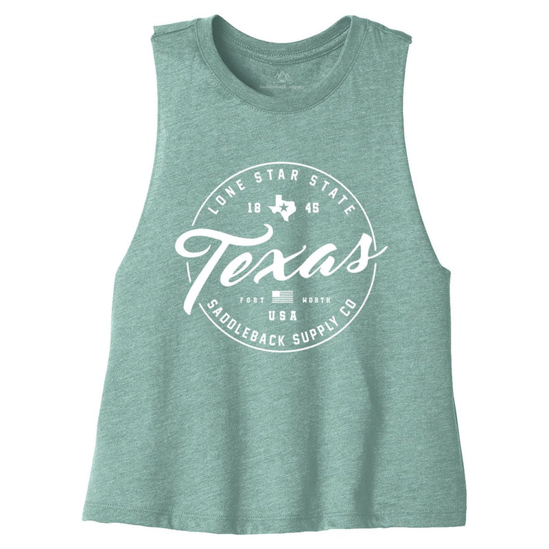 Load image into Gallery viewer, Ol' Texas Crop Top