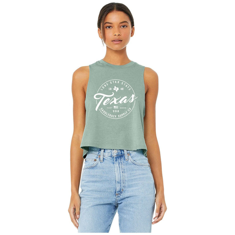 Load image into Gallery viewer, Ol' Texas Crop Top