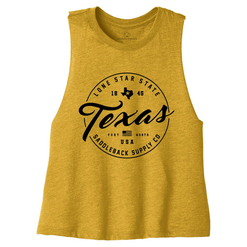 Load image into Gallery viewer, Ol' Texas Crop Top