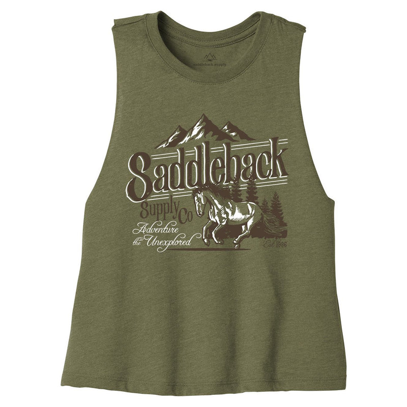 Load image into Gallery viewer, Western Spirit Crop Top