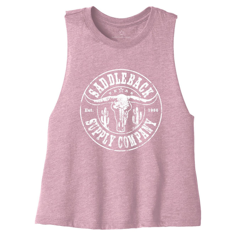 Load image into Gallery viewer, Desert Skull Crop Top
