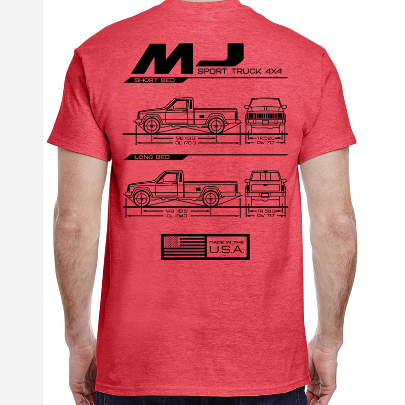 Load image into Gallery viewer, MJ Blueprint T-Shirt