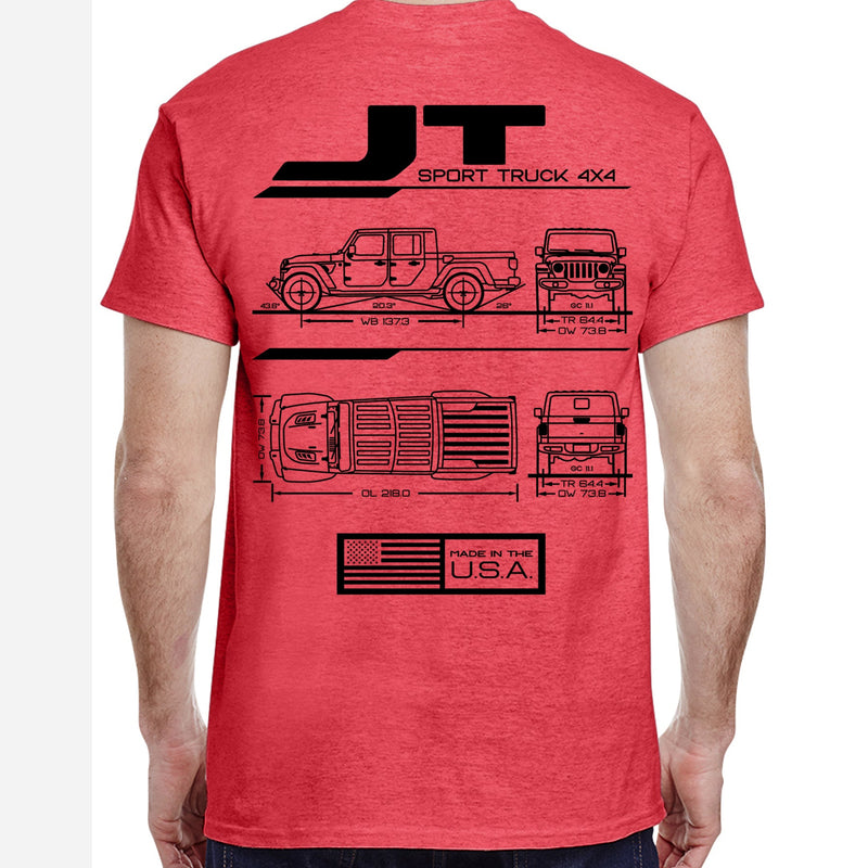 Load image into Gallery viewer, JT Blueprint T-Shirt