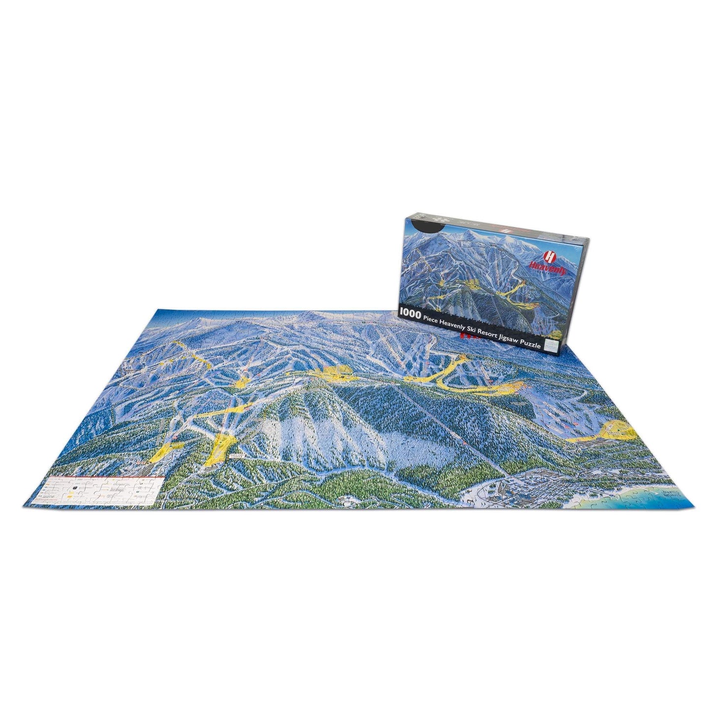 Heavenly Ski Resort Jigsaw Puzzle – 1000 Pieces