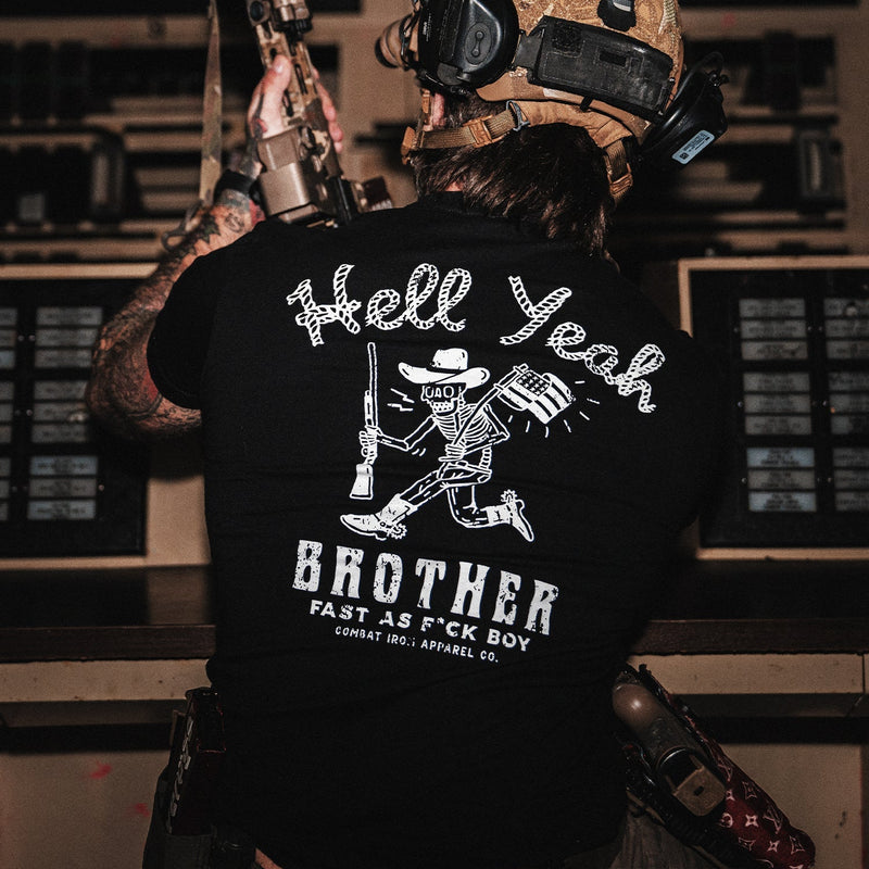 Load image into Gallery viewer, Hell Yeah Brother Cowboy Men's T-Shirt