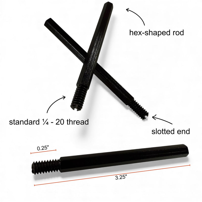 Load image into Gallery viewer, Hex Fire-Steel Replacement 3pk Ferro Rods for Scout, Flicker & Slicer Feather Knives