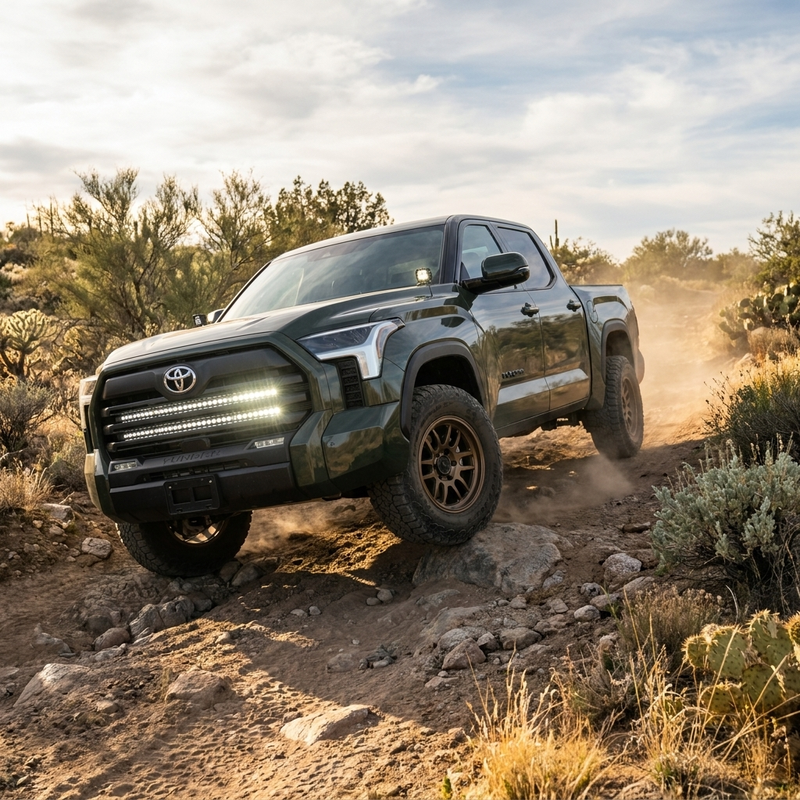 Load image into Gallery viewer, 2022+ Toyota Tundra Dual 40s Light Bars