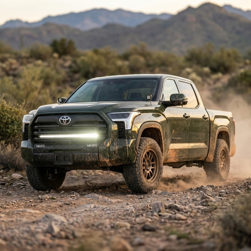 Load image into Gallery viewer, 2022+ Toyota Tundra Single 40in Light Bar