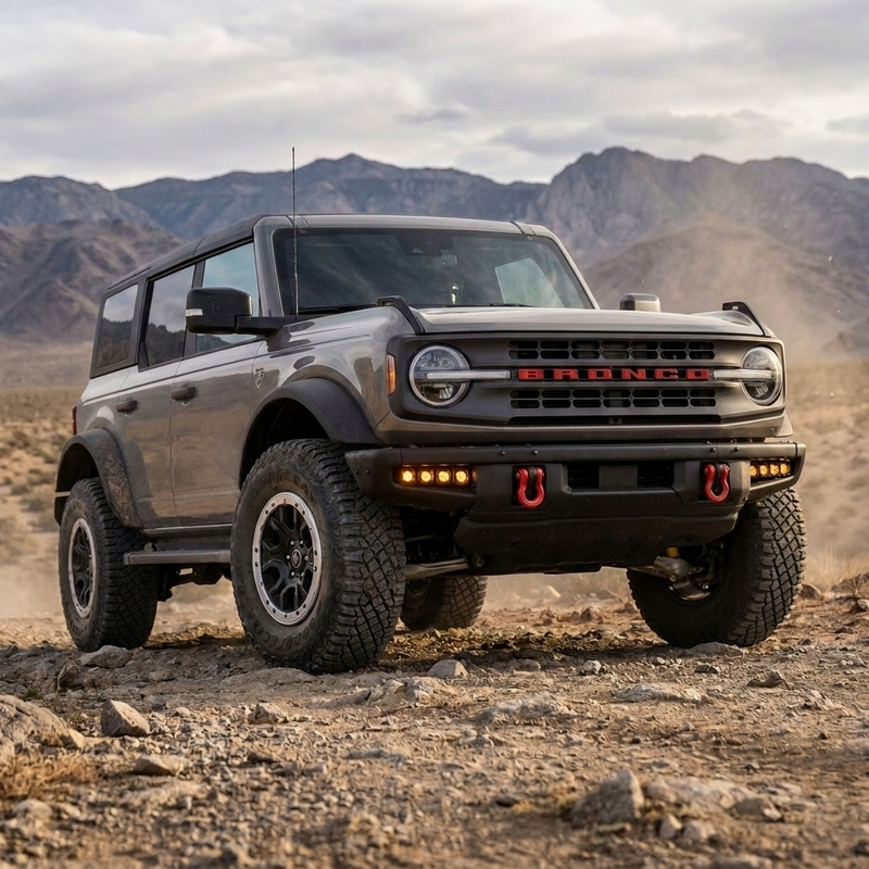 Load image into Gallery viewer, 2021+ Ford Bronco Modular Bumper Dual Function Fog Light Kit